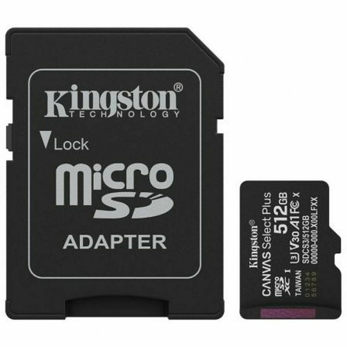 Kingston Canvas Select Plus 512 Go microSDXC Kingston Canvas Select Plus 512 Go microSDXC