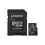 Carte Mémoire Micro SD avec Adaptateur Kingston SDCS3/512GB 512 GB