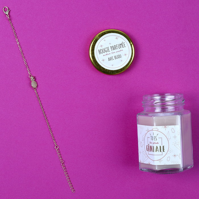The Concept Factory Bougie Parfumée avec Bijou Surprise
