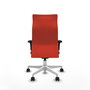 Piqueras Y Crespo Fauteuil de Bureau Albacete, Mécanisme Synchrone, Orange Foncé