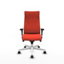 Piqueras Y Crespo Fauteuil de Bureau Albacete, Mécanisme Synchrone, Orange Foncé