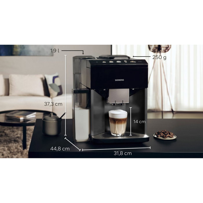 Siemens TQ 515D09 EQ.500 Piano Black