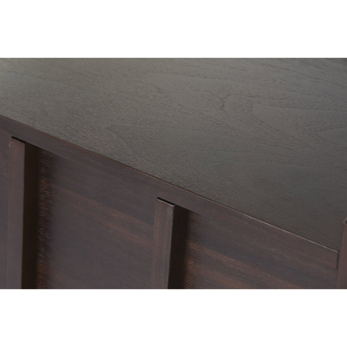 Home ESPRIT Buffet Brun foncé Bois MDF 200 X 40 X 75 CM