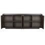 Home ESPRIT Buffet Brun foncé Bois MDF 200 X 40 X 75 CM