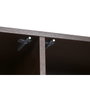Home ESPRIT Buffet Brun foncé Bois MDF 200 X 40 X 75 CM