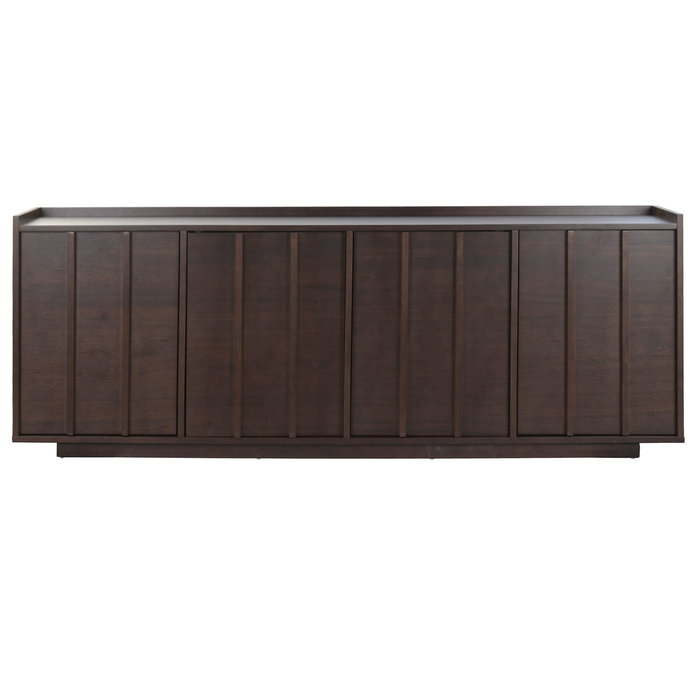 Home ESPRIT Buffet Brun foncé Bois MDF 200 X 40 X 75 CM