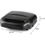 Domo Appareil croque-gaufre-gril 3 en 1 DO9291C