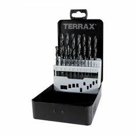 Ensemble de forets TERRAX Coffret DIN 338 25 Pièces 19 Pièces (25 Unités)