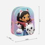 Cerdà Mochila Infantil 3D La Casa de Gabby Gabby's Dollhouse Rose - Sac à dos enfant 3D Gabby's Dollhouse rose - 25.0 x 31.0 x 10.0 cm - À partir de 3 ans