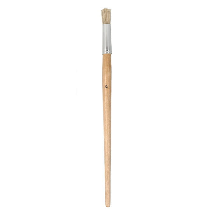 WOLFPACK LINEA PROFESIONAL Pinceau rond poils blancs Nº12 WOLFPACK LINEA PROFESIONAL Pinceau rond poils blancs Nº12