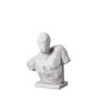 BigBuy Home Buste Argile Homme Gris