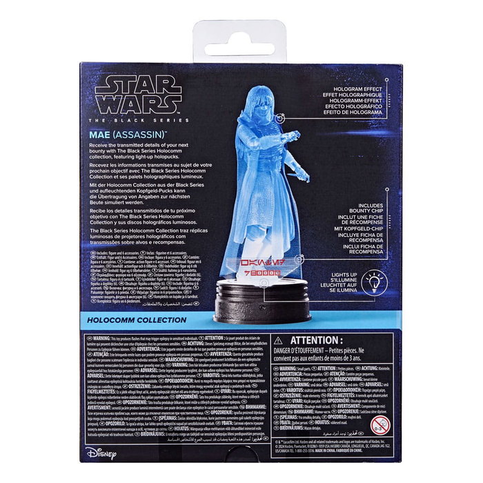 Star Wars Black Series Holocomm Collection figurine Mae (Assassin) 15 cm Star Wars Black Series Holocomm Collection figurine Mae (Assassin) 15 cm