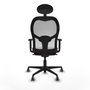 Piqueras y Crespo Chaise de Bureau avec Appui-tête 1D036G1 Violet
