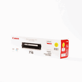 Canon 1977B002 Cartouche de toner jaune pour imprimante compatible série 716 - Toner jaune Canon 716