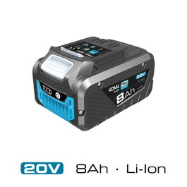 Koma Tools 20v-b8 Batterie Li-Ion 20 V 8.0 Ah 125 x 80 x 70 mm Pro Series