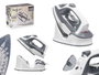 Argon Fer à repasser sans fil avec base gris céramique 1600W 25x20x13 cm (Set de 6)