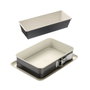 Dr. Oetker Ensemble de Moules Back Trend - 1 Moule à Cake 30 cm et 1 Moule Rectangulaire 28 x 18 cm