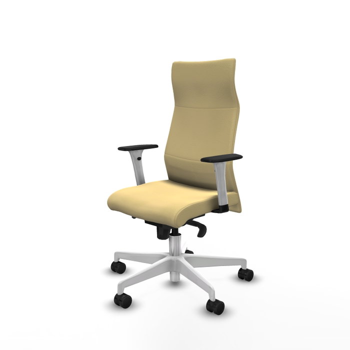 Piqueras Y Crespo Fauteuil Albacete, Simili-cuir Crème, Mécanisme Synchrone Piqueras Y Crespo Fauteuil Albacete, Simili-cuir Crème, Mécanisme Synchrone