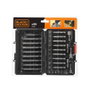 Black & Decker A7202-XJ Ensemble de vissage 38 pièces
