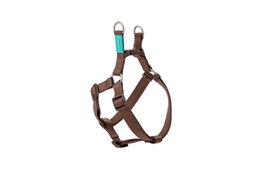 Freedog Harnais en Nylon Type A Marron 10mm x 20/36cm
