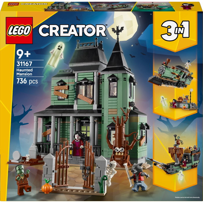 LEGO Creator 3-en-1 Mansión Encantada 31167 LEGO Creator 3-en-1 Mansión Encantada 31167