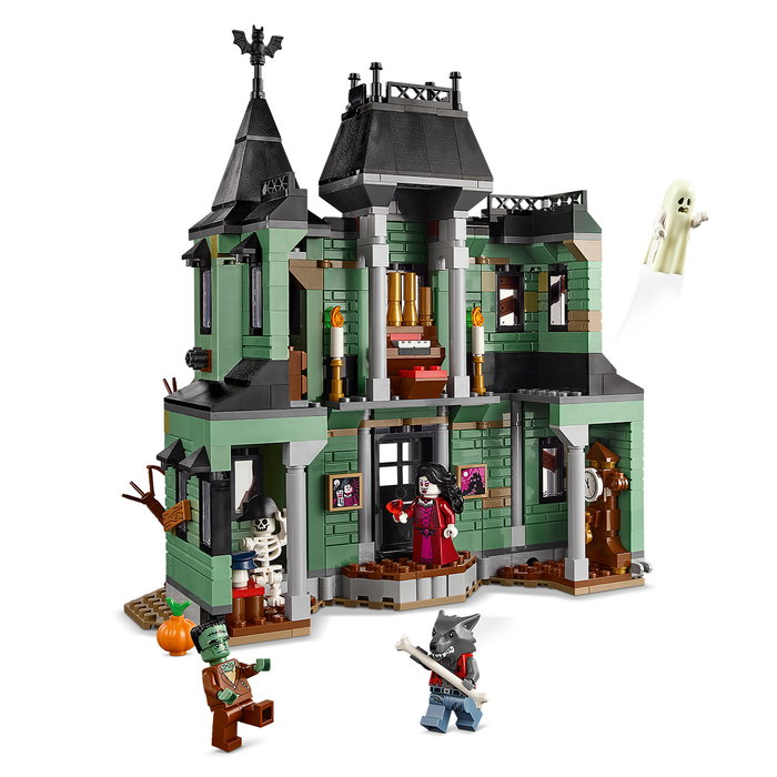 LEGO Creator 3-en-1 31167 Le Manoir Hanté, Set de construction 3 modèles en 1