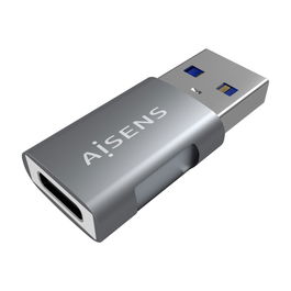 Adaptateur USB vers USB-C Aisens A108-0655 Gris