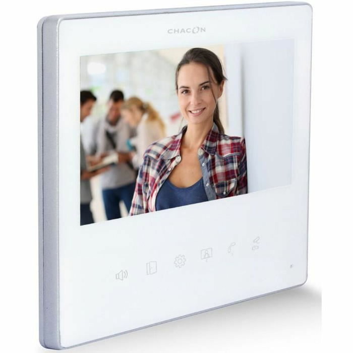 Chacon Vidéotéléphone Intelligent 7 Pouces Blanc Ultra Slim Chacon Vidéotéléphone Intelligent 7 Pouces Blanc Ultra Slim
