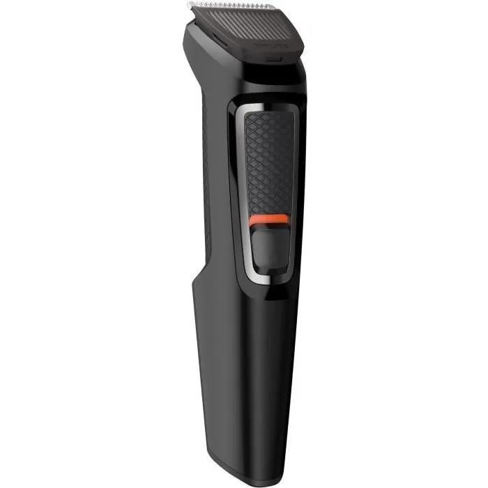 Philips MG3720/15 Tondeuse Multifonction avec 7 Accessoires pour Barbe, Cheveux et Poils du Nez - Lames Auto-Affûtées - Autonomie 60 min - Noir