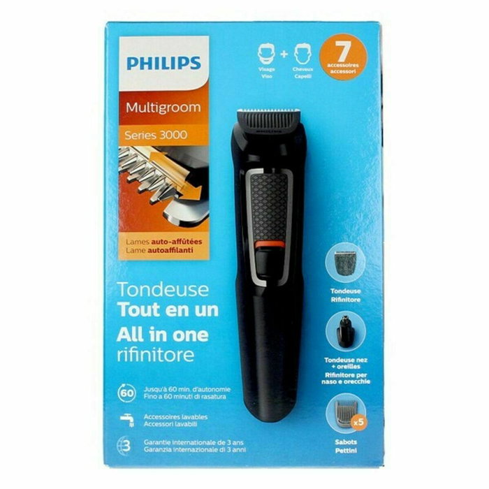 Philips MG3720/15 Tondeuse Multifonction 7 Accessoires Noir