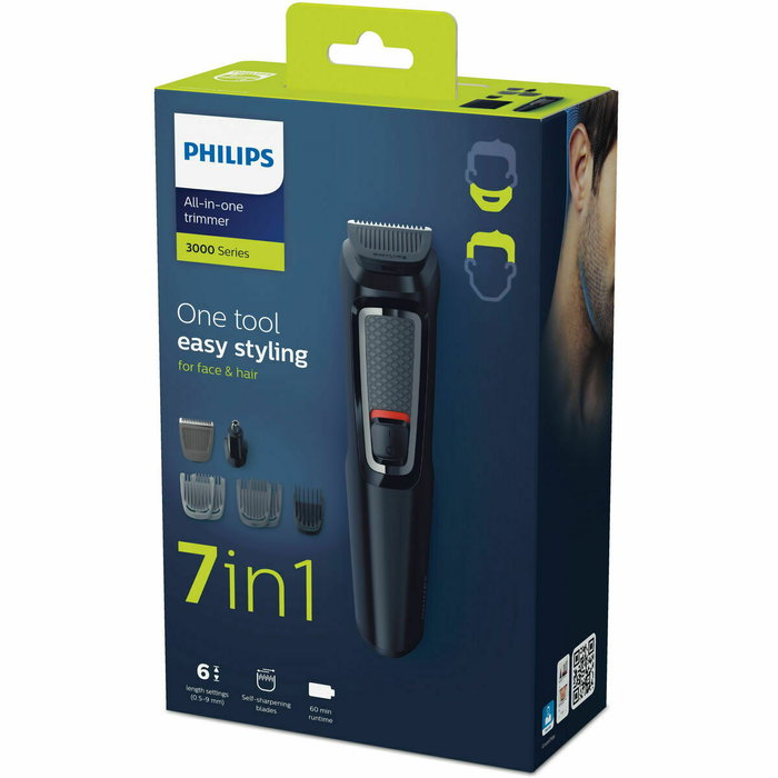 Philips MG3720/15 Tondeuse Multifonction 7 Accessoires Noir