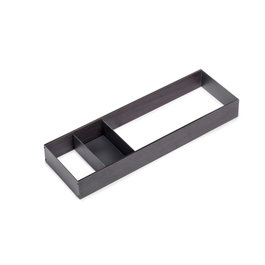 Emuca Orderbox Organisateur de tiroir 150x470mm Gris anthracite