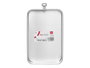 KINVARA RUSTIDERA ALUMINIO 40X25CM, lot de 6 pièces en couleur Plata