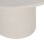 BigBuy Home Table Basse WILMA Blanc Bois MDF Ronde
