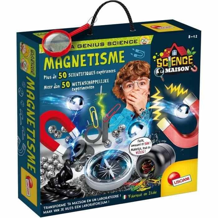Lisciani Giochi 50 expériences de magnétisme - Kit Scientifique I'M A GENIUS Lisciani Giochi 50 expériences de magnétisme - Kit Scientifique I'M A GENIUS