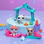 Bandai Littlest Pet Shop Pack a theme 3 Pets - Neige - Animaux et accessoires pour enfants - Jouet de collection