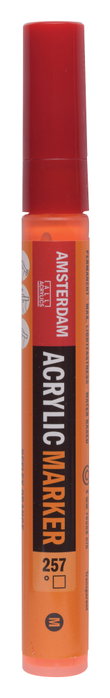 Amsterdam Marqueur Acrylique 4 mm Orange Reflex 257 Amsterdam Marqueur Acrylique 4 mm Orange Reflex 257
