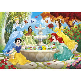 CLEMENTONI Puzzle 60 pièces Disney Princesses - Pour enfants - Format boîte: 28.2x20.2x2.8cm