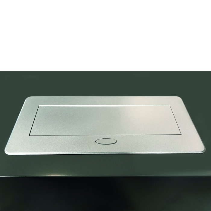 Emuca Multiconnecteur Atom 26 A+C, Peint en aluminium