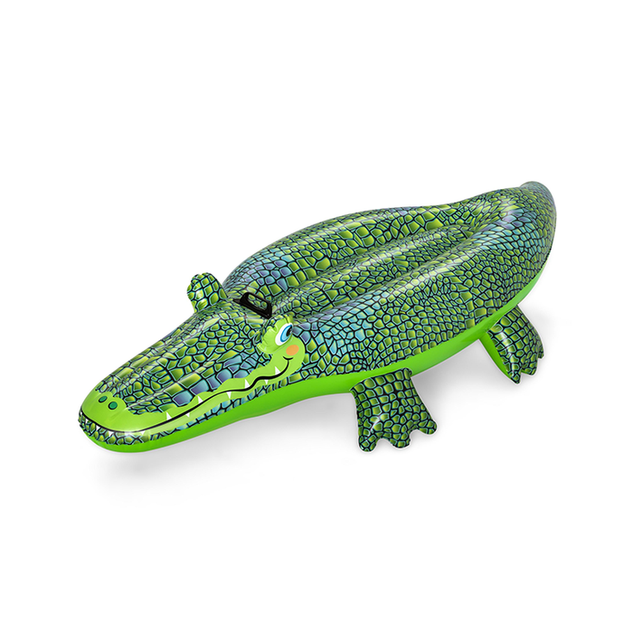 Bestway 41477 Crocodile Gonflable avec Poignées 152x71 cm +3 Ans Piscine Plage Bestway 41477 Crocodile Gonflable avec Poignées 152x71 cm +3 Ans Piscine Plage