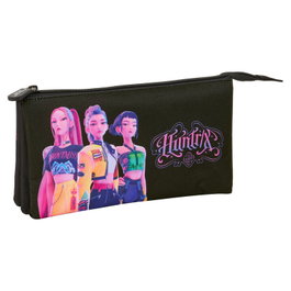 SAFTA Portatodo Negra Kpop Demon Hunters triple