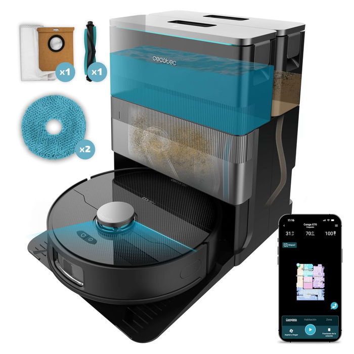 Aspirateur robot Cecotec X70