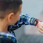 Lexibook Montre connectée pour enfants Spider-Man avec écran couleur, caméra, 8 Go mémoire, bracelet ajustable et recharge USB-C