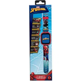 Lexibook Montre connectée pour enfants Spider-Man avec écran couleur, caméra, 8 Go mémoire, bracelet ajustable et recharge USB-C