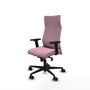 Piqueras Y Crespo Fauteuil Albacete Rose avec Mécanisme Synchrone et Accoudoirs 2D