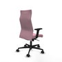 Piqueras Y Crespo Fauteuil Albacete Rose avec Mécanisme Synchrone et Accoudoirs 2D