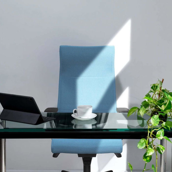 Piqueras Y Crespo Fauteuil Albacete Rose avec Mécanisme Synchrone et Accoudoirs 2D