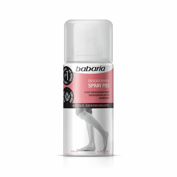 Babaria Déodorant pour pieds Spray effet talc 150 ml Babaria Déodorant pour pieds Spray effet talc 150 ml