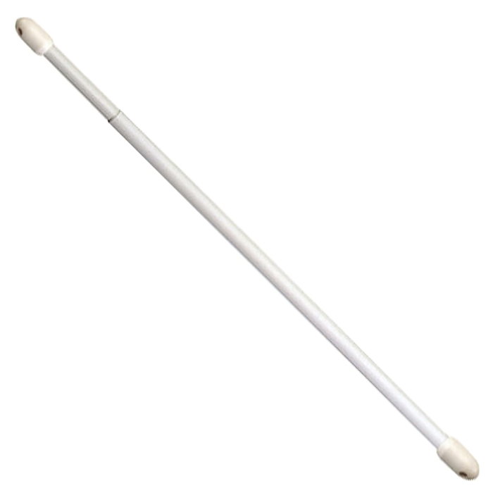RIEL CHYC Barre de vitrage extensible ovale blanche 30-50 cm (2 unités) RIEL CHYC Barre de vitrage extensible ovale blanche 30-50 cm (2 unités)