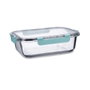 Quid Récipient Hermétique Verre Purity 150 cL 23x17,5x7,6 cm (6 Unités)